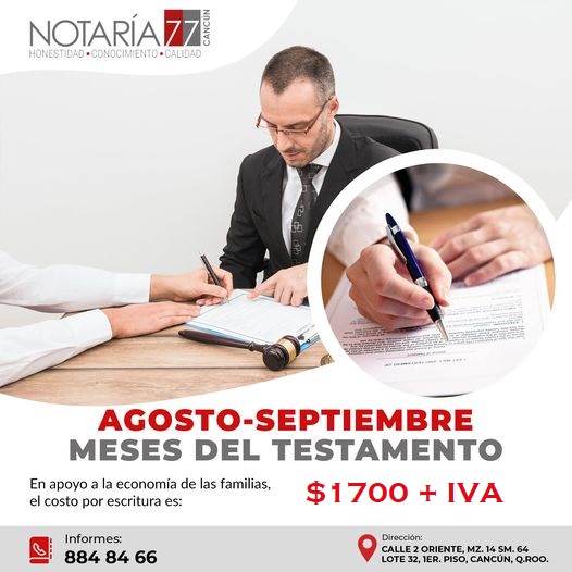 MES DEL TESTAMENTO